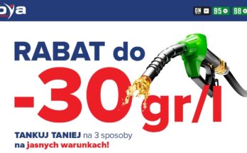 Moya promocja paliwa
