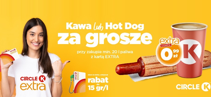 Circle K Rusza nowa akcja znizkowa Hot Dog i kawa za grosze Material prasowy