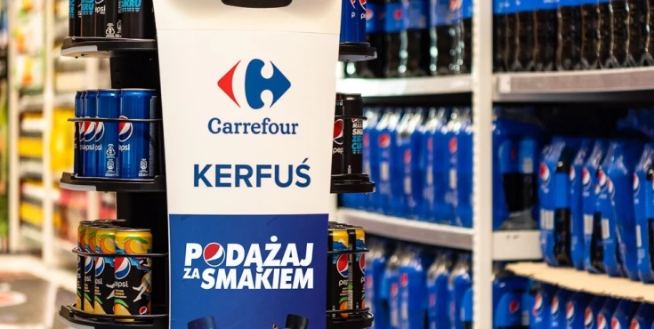 PepsiCo Carrefour erobot