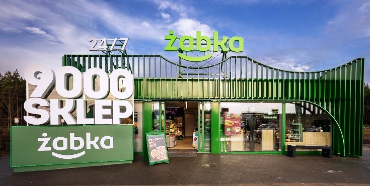 Zabka sklep nr MOP Gnilec