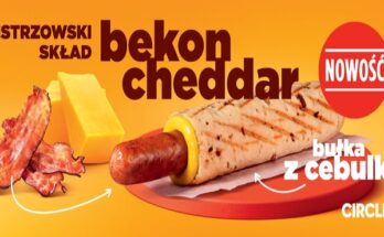 Circle K Hot Dog Bekon Cheddar