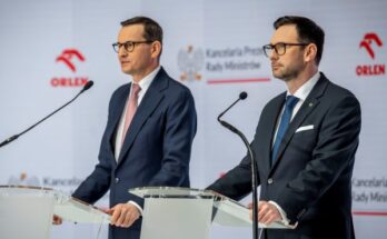obajtek morawiecki konferencja orlen