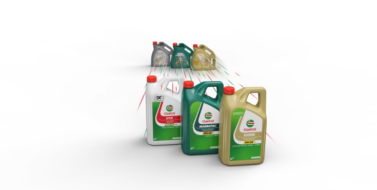 castrol nowe opakowania