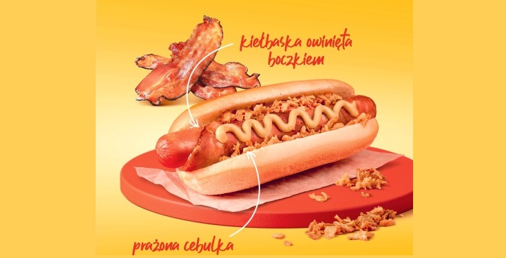 hot dog w stylu amerykanskim circleK