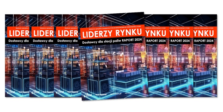 Liderzy Rynku Dostawy do Stacji Paliw RAPORT okladki