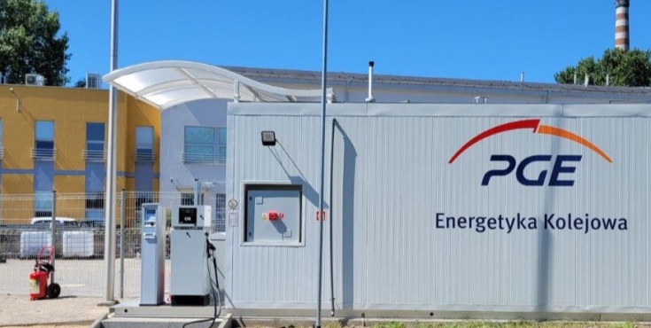 PGE energetyka kolejowa stacja paliw