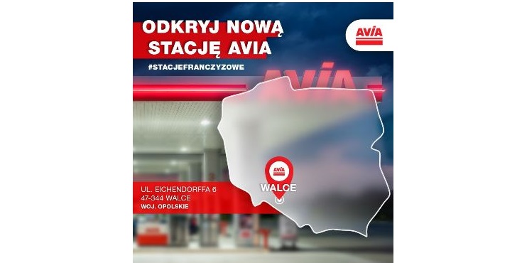 stacja avia walce