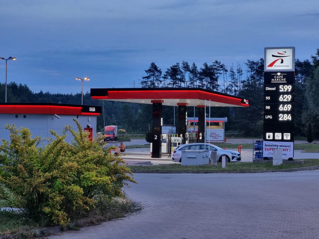 stacja paliw Intermarche Zielona Gora
