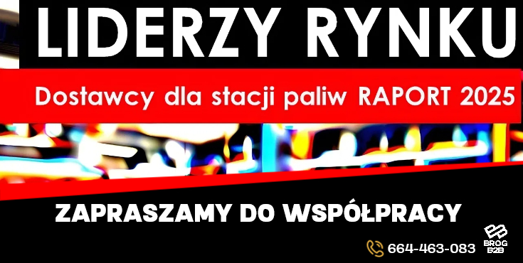 liderzy rynku dostawcy dla stacji paliw banner