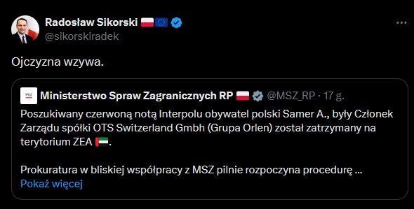 msz sikorski twitter petrolnet