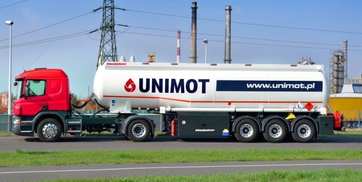 UNIMOT olej napędowy kontrakty