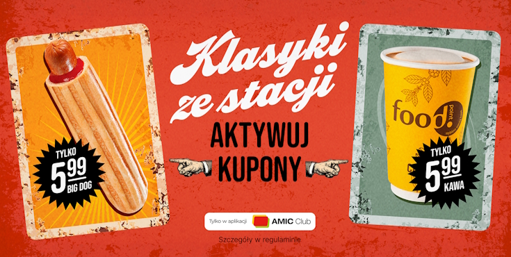 Klasyki ze stacji AMIC Energy