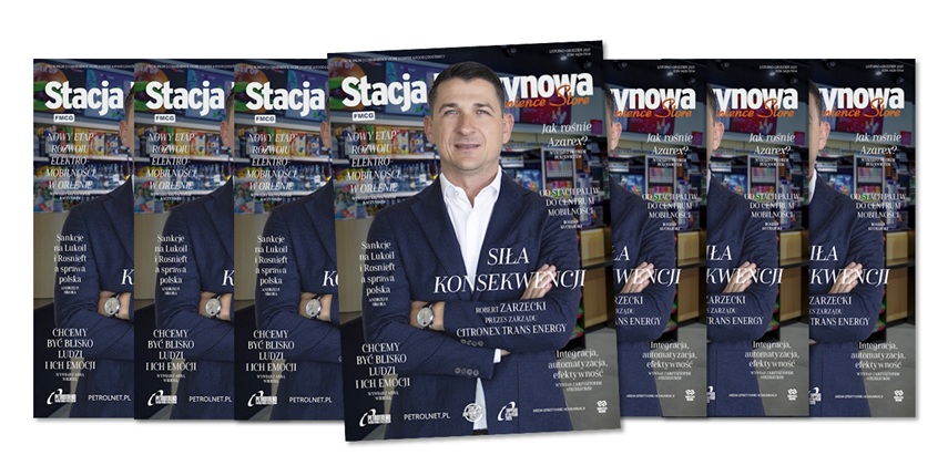 okładki Stacja Benzynowa listopad grudzień