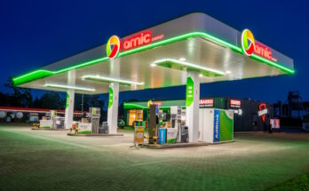 AMIC Energy stacja noc
