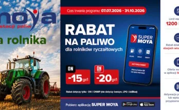 MOYA Rabat dla rolnika