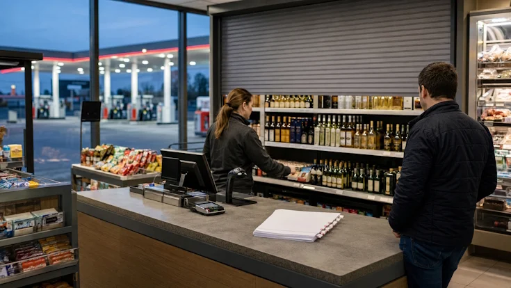 alkohol stacje paliw ograniczenia