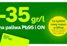Na stacje bp wraca promocja -35 gr/l. Jesienne tankowanie kosztuje teraz mniej