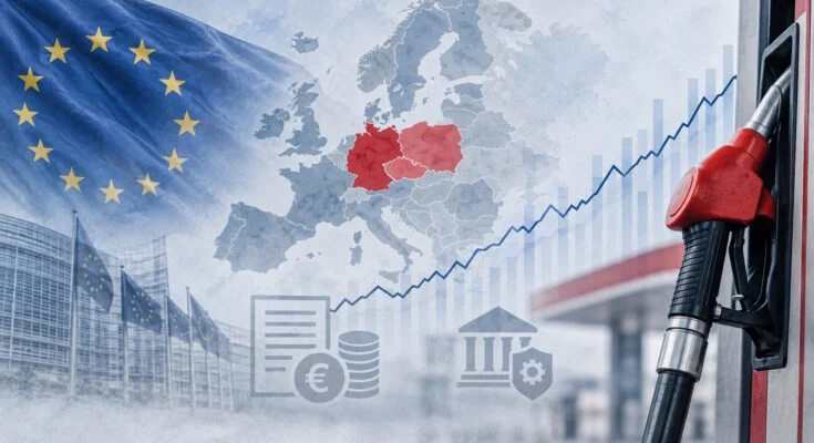 polska niemcy czechy ceny paliw